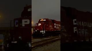 CP 4431 rolls a Manifest out of Bensenville [upl. by Ainolloppa383]