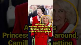 As long as Princess Anne’s around Camilla’s not getting a piece of the royal pie PrincessAnne [upl. by Jelle409]