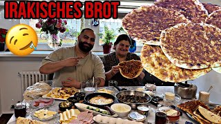 IRAKISCHES BROT GISHNISH 🤤  FRÜHSTÜCKEN  VLOG DURCH MÜNCHEN  SAMIK amp NADA… [upl. by Nicolella]