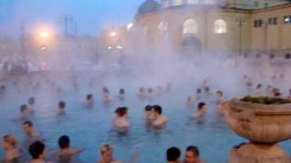 Szechenyi Baths  Budapest Hungary [upl. by Ancilin]