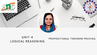 Propositional Theorem ProvingGulshan SNS INSTITUTIONS [upl. by Netsyrk500]