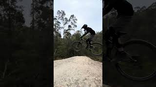 Narooma  “Chilli and Lime”  GoPro VS IPhone Narooma mtb jumptrail jumpline dhmtb mtbjumps [upl. by Naitsirhc]