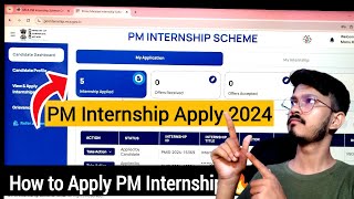 PM Internship Online Apply 2024  Step by Step PM Internship Apply kaise kre PM Internship Problem ✅ [upl. by Aisiram856]