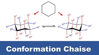 Passer une molécule en conformation chaise conformères [upl. by Oliver]