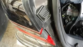 Mercedes W210 E430 update Trunk lid stops installed new summer tyres and some V8 Sound [upl. by Annadiane]