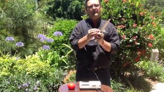 Learn how to sharpen a knife on a Nirey KE198 electric sharpener [upl. by Lianna578]