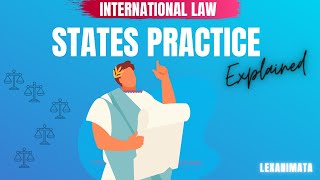 Customary Law State Practice Sources of International Law [upl. by Azral]