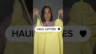 HAUL LEFTIES ❤️ shorts fashion lefties [upl. by Notned941]