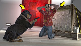 GTA 5  Chop Robbing Trevor [upl. by Hobbie53]