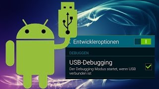 USB Debugging Ein oder Ausschalten [upl. by Areip]