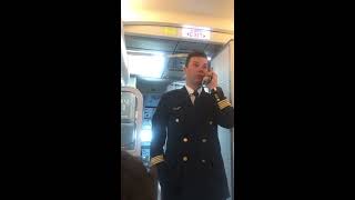 Annonce daccueil du Commandant de Bord  Vol de Convoyage Smart amp Beyond Air France [upl. by Sinegold532]