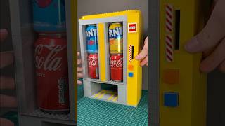 Giant Working Lego Soda Vending Machine lego [upl. by Dieball443]