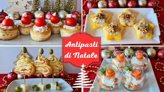 ANTIPASTI NATALIZI  ANTIPASTI DI NATALE VELOCI  ANTIPASTI PER LE FESTE [upl. by Cirda697]