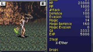 Final Fantasy VI Advance  Bestiary [upl. by Ddal]