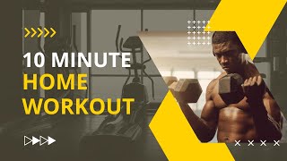 10 Minutes Simple Home Workout for Fat Loss [upl. by Nella477]