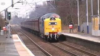 55022  1Z26 amp 1Z27  The Royal Scots Grey 5th March 2011 [upl. by Tiraj518]