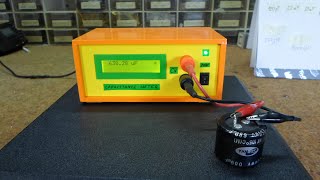 DIY simple Arduino Autorange capacitance meter 10pF10000MicroF [upl. by Severson312]