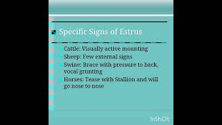 Estrus cycle in buffalo Cattle  Sheep goat horse cat  dog and pig  EC in different animals [upl. by Atikat]