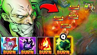 SINGED BUT MY POISON TRAIL MELTS EVERYTHING ALIVE TRIPLE BURN BUILD [upl. by Naoj]