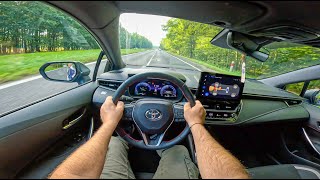 2023 Toyota Corolla GR SPORT  20 Hybrid 196HP  POV Test Drive [upl. by Lukey]