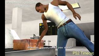 GTA SA PS2 Timecyc on PC [upl. by Mages]