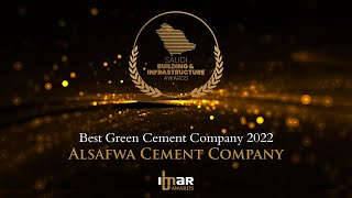 Alsafwa Cement Company Wins Best Green Cement Company 2022 [upl. by Senior]