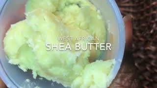 Consistency of East and West African Shea Butter [upl. by Mychal]