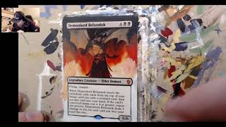 MTG Altered Art timelapse 2  DOM Belzenlok [upl. by Lukash]