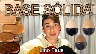 Receta BASE DE MAQUILLAJE SÓLIDA  Casera y Natural  Lino Faus [upl. by Teragramyram989]