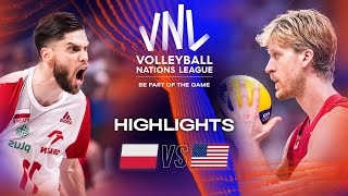 🇵🇱 POL vs 🇺🇸 USA  Highlights Final  Mens VNL 2023 [upl. by Deer767]