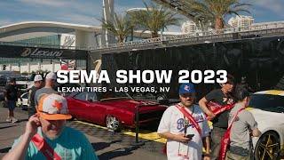 LEXANI TIRE  Sema Show 2023  Episode 2 [upl. by Philcox391]