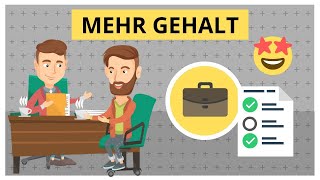 Gehaltsverhandlung SchrittfürSchritt Anleitung für mehr Gehalt Gehaltserhöhung Gespräch [upl. by Nosduj]