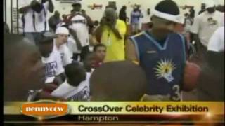 Allen Iverson crossover celebrity exhibition highlight Crossover move Amazing shot [upl. by Compte]