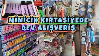 ART VLOG  MİNİCİK KIRTASİYEDE DEV ALIŞVERİŞ YAPIYORUM 🛍️ [upl. by Marysa615]