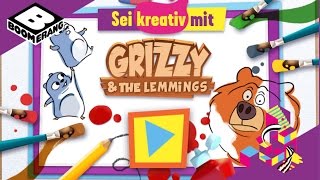 Grizzy And The Lemmings  Be Creative With Boomerang Games ✔ [upl. by Nael]