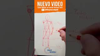 ¡Nuevo video Cómo dibujar un cuerpo humano fácilmente [upl. by Onitnevuj336]