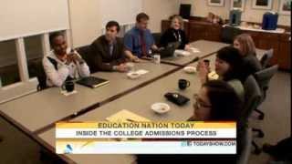 Inside the college admissions process Parenting TODAYshow com [upl. by Alboran]