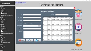 University Management System  Java Project  NetBeans  MySQL  Source Code [upl. by Scherman]