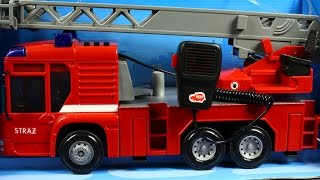 City Fire Engine  Городская пожарная машина  SOS  Dickie Toys  203443993 [upl. by Celinda]