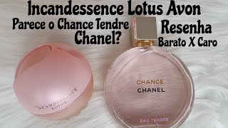 Incandessence Lotus Avon X Chance Tendre  Resenha [upl. by Nnylecyoj88]