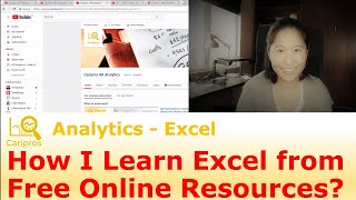 How I Learn Excel with Free Online Resources [upl. by Lenoel388]