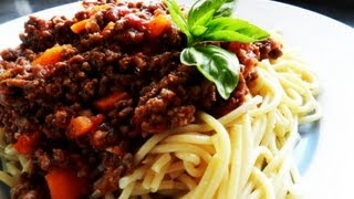 How to Make Spaghetti Bolognese  Ep 47 [upl. by Laerdna]