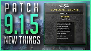 PATCH 915 List of Changes Covenant Swaps Legendary Recycling Legion M Timewalking amp More [upl. by Roter]