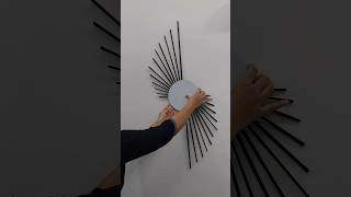 Diy Wall Decor  Wall Decor From Waste Materials shorts walldecor diy [upl. by Tal]