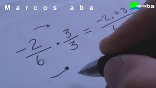 Multiplicação de frações  Matemática [upl. by Nonek825]