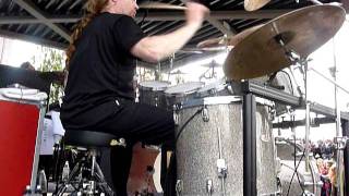 Drumcam Enslaved  Lightening liveHenie Onstad Oslo [upl. by Zul951]