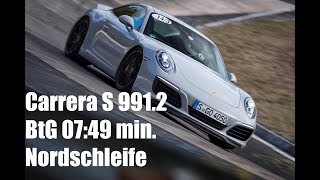 Porsche 9912 Carrera S  BtG 0749 min Nürburgring Nordschleife  Sport Auto Perfektions Training [upl. by Shirleen]