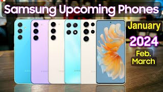 Samsung Upcoming Smartphones in January 2024 🔥🔥 [upl. by Enenstein866]