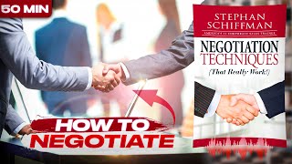 Always Get What You Desire Stephan Schiffman Negotiation Techniques in 50 minutes [upl. by Chase]