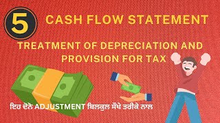 TREATMENT OF DEPRECIATION AND PROVISION FOR TAX [upl. by Ahsekar]